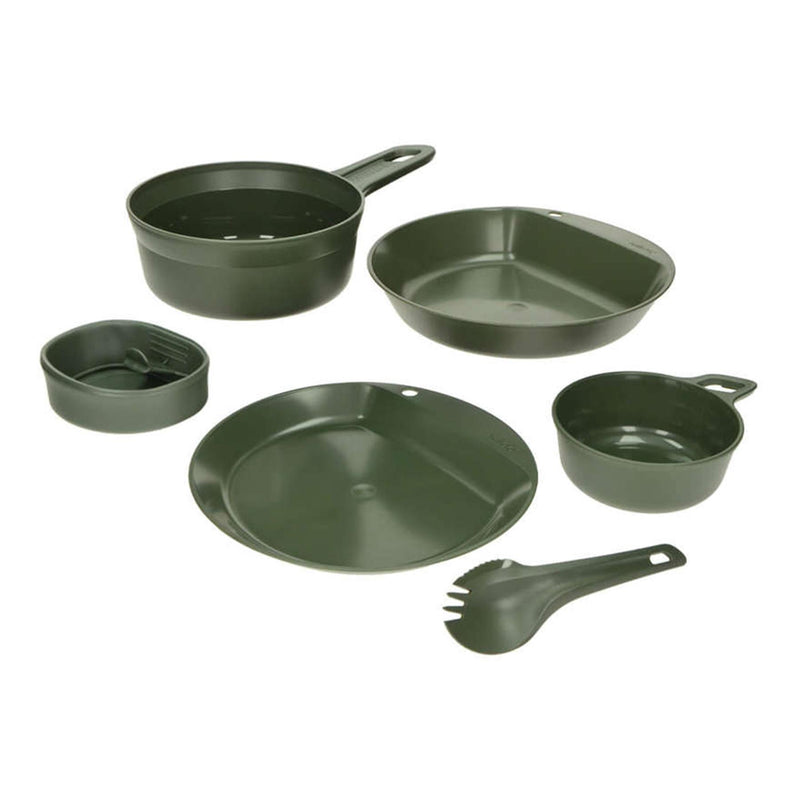 Schiere da tavolo da campeggio Wildo Explorer Kit set di utensili per esterni leggeri senza BPA