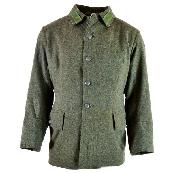 Guida vera elimina della WWII Vintage Swedish Army Wool Unifort Grey