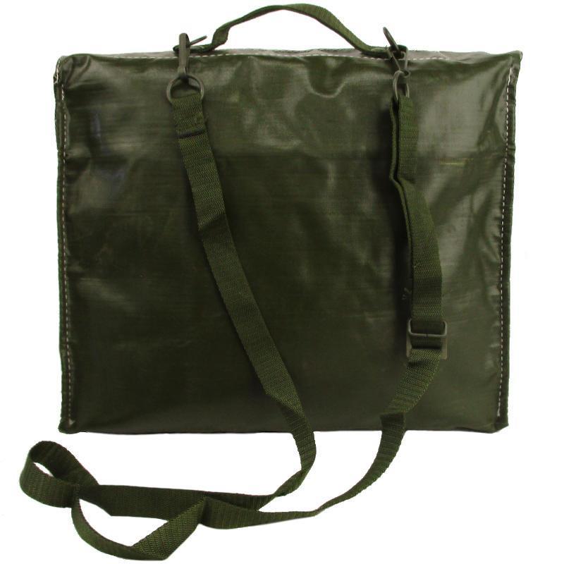 Original Ceca Army M85 Generale Gear Vinile Militare Borsa per pane spalla Nuovo