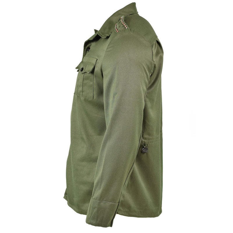 Originale Bulgaro Green Green Giacca Olive Combattimento Emissione militare Nuovo