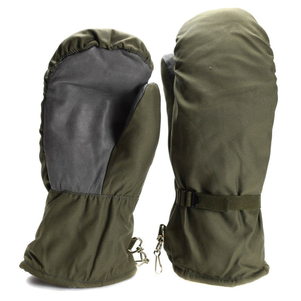 Original esercito tedesco oliva grigio camo mittens bw militare combattimento guanti