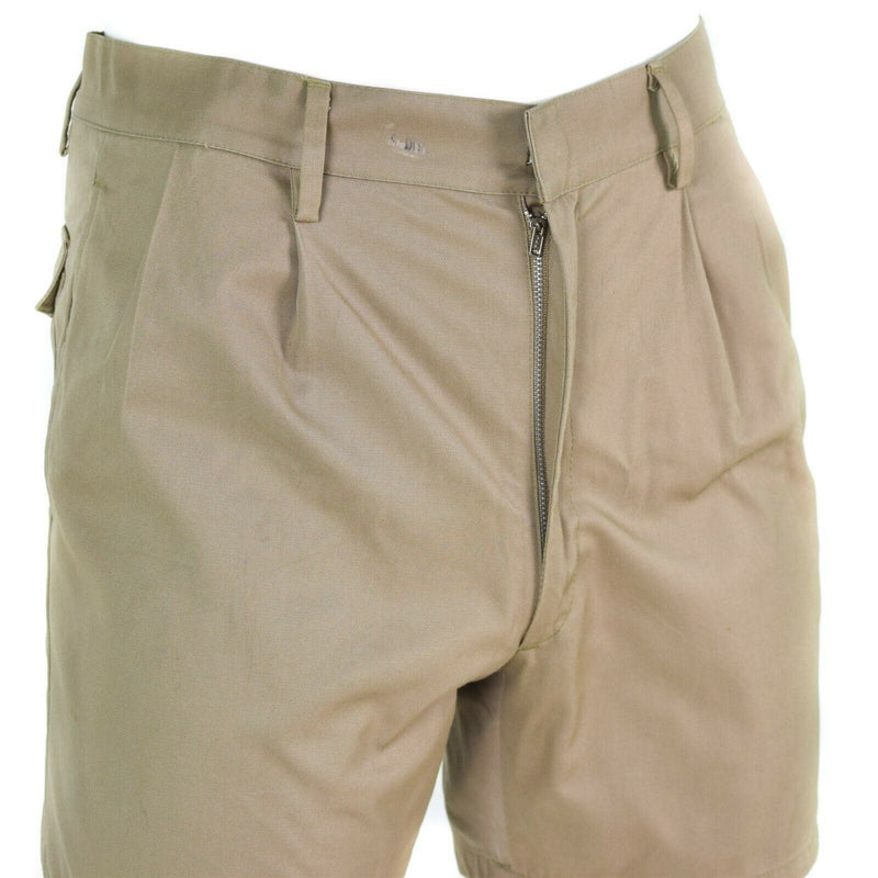 Shorts dell'esercito italiano autentico Khaki Chino Combattimento militare Bermuda BDU