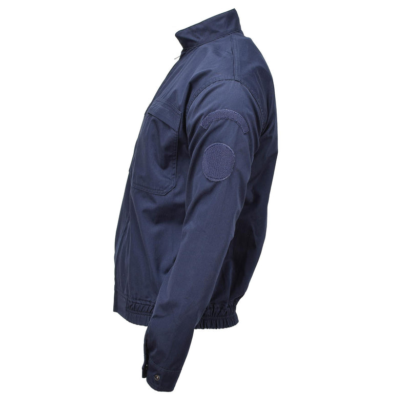 Guida vera elastica della giacca sportiva di polizia militare francese Shirt di abbigliamento sportivo blu