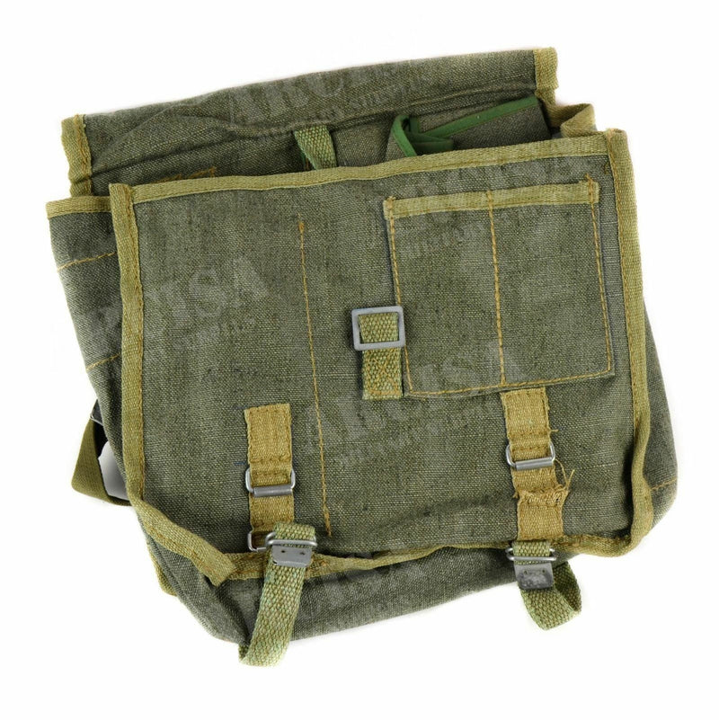 Original Polece Army Haversack Canvas Bashcraft Bushcraft sacca per sacca a tracolla