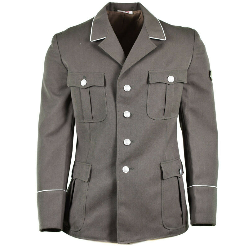 Originale Giacca tedesca tedesca NVA Office Officier uniforme formale grigio militare nuovo