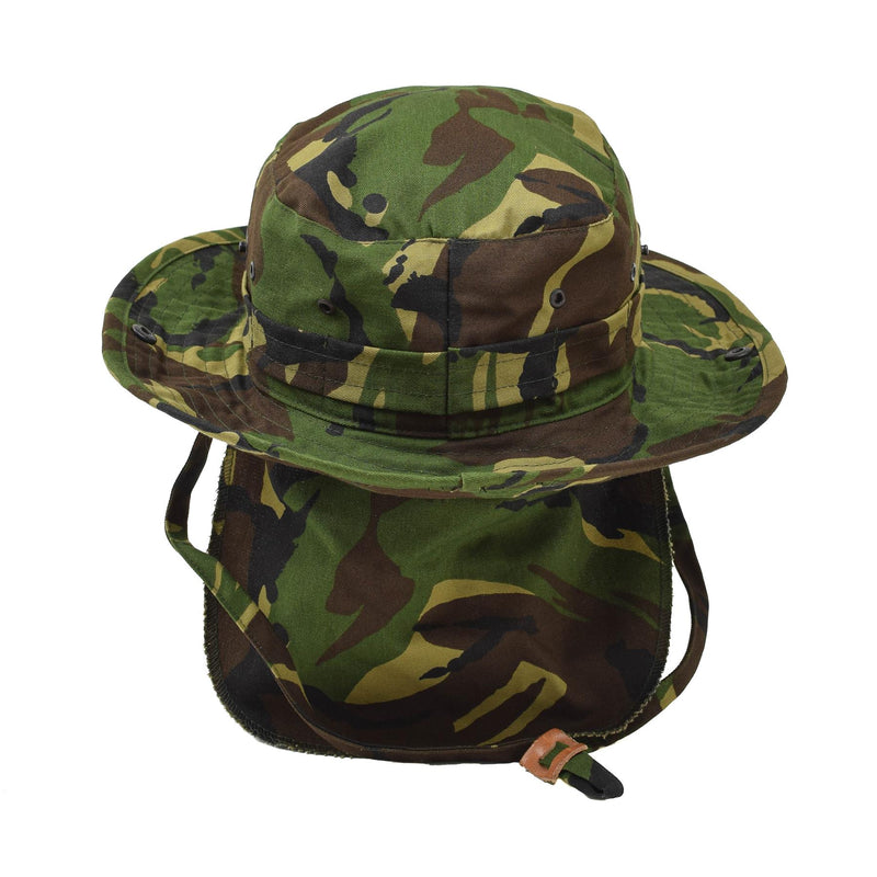 Originale Dutch Militch Panama Hat Neck Flap Tactical DMP Boonie Cap eccedenza