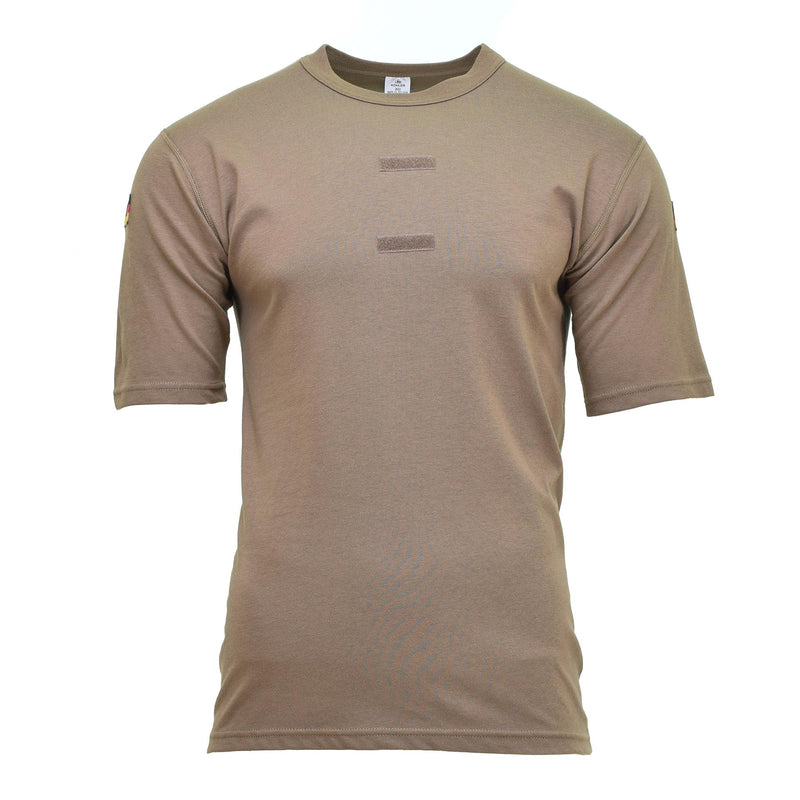 Leo Kohler T-shirt militari Truppe dell'esercito uniforme strato di base in biancheria intima kaki