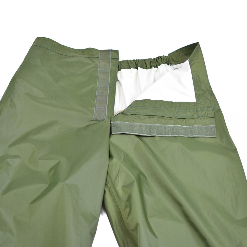 Army Danish Army O.D Pantaloni da tempo umido pantaloni pioggia impermeabili Danimarca