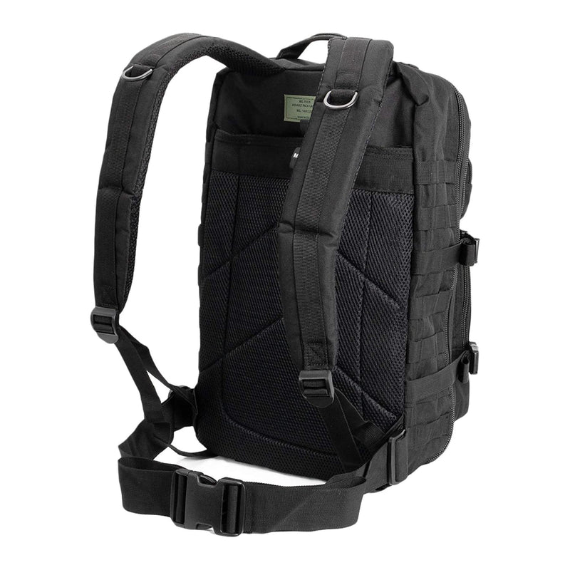 MIL-TEC U.S. ASSALT 36L Backpack Trekking Trekking Hescuking Outdoor Daypack nero