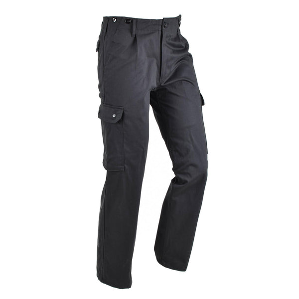 Pantaloni cargo bdu in stile tedesco bdu neri da combattimento durevoli uniformi classici pantaloni