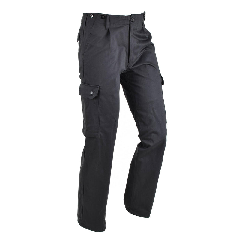 Pantaloni cargo bdu in stile tedesco bdu neri da combattimento durevoli uniformi classici pantaloni