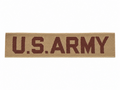 Insegne originali della toppa del nastro sul petto dell'esercito americano da collezione Surplus dell'esercito cachi