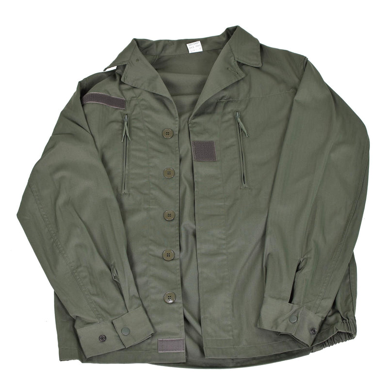 Guida Giacca da combattimento dell'esercito francese F2 Problema militare Surplus Shirt Olive OD NUOVO