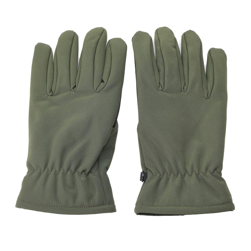 Guanti Mil-TEC SoftShell Thinsulate ™ rivestimento olivo inverno maschi OD Green militare