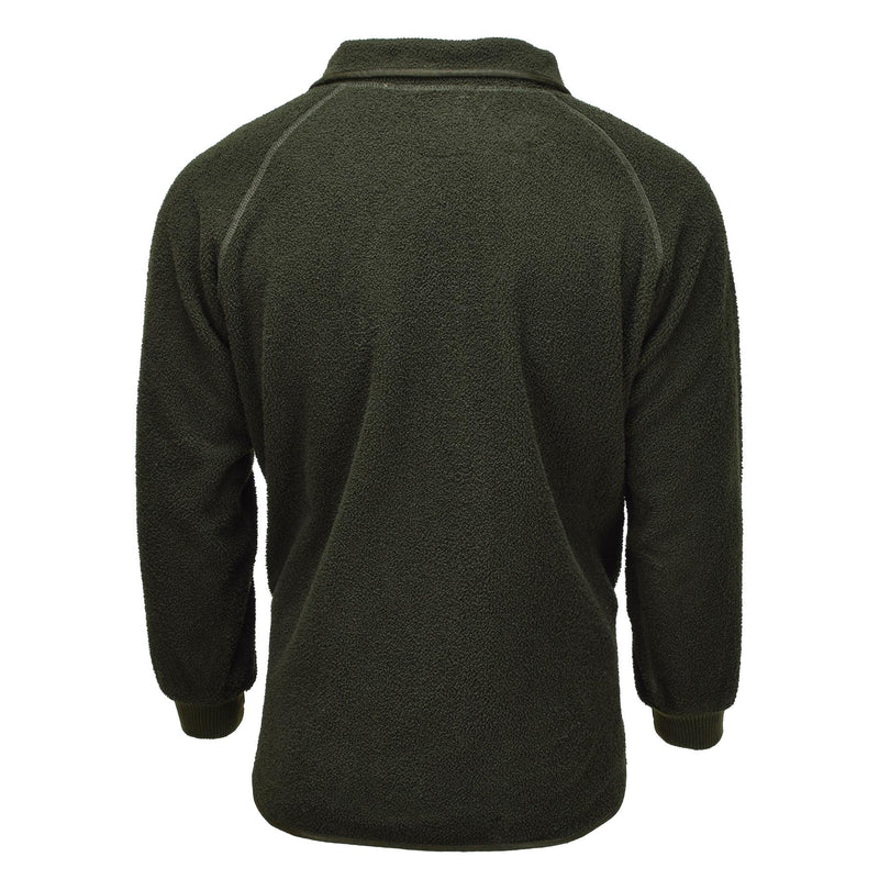 Giacca in pile militare olandese originale caldo morbido caldo termico clima sportivo