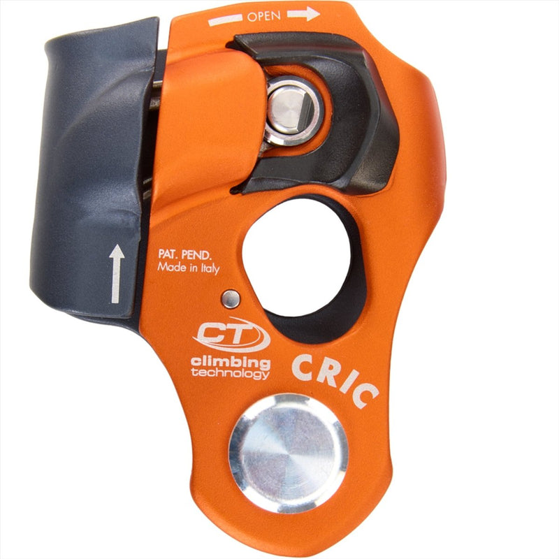 Tecnologia di arrampicata CRIC PROGRESS Capture Arancia in acciaio inossidabile in alluminio puleggia