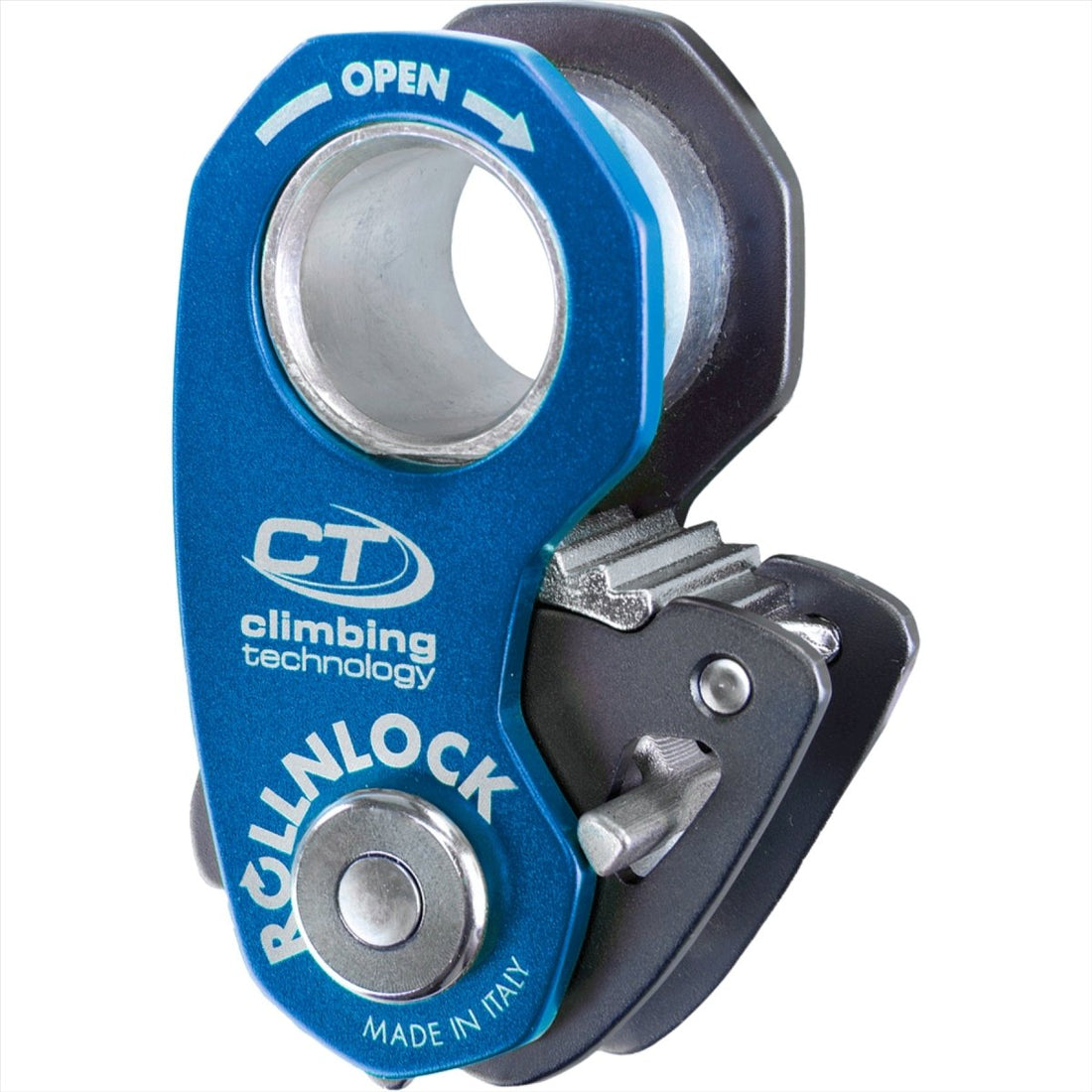 Climbing Technology ROLLNLOCK Pulley Ascender 3 in 1 Strumento per corda ultraleggero