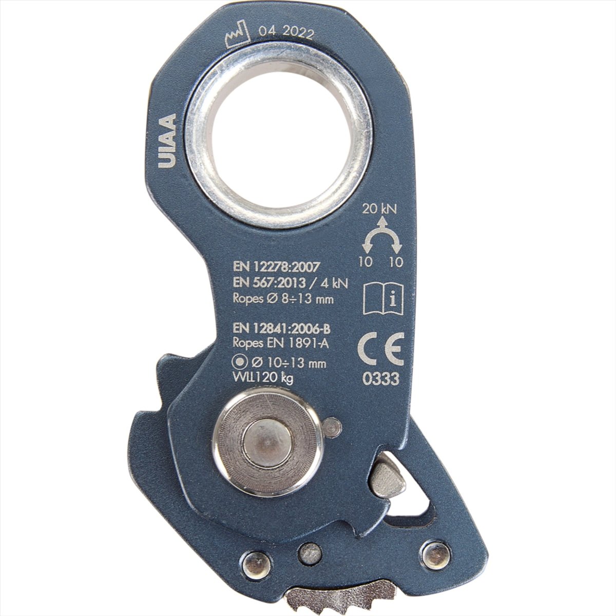Climbing Technology ROLLNLOCK Pulley Ascender 3 in 1 Strumento per corda ultraleggero