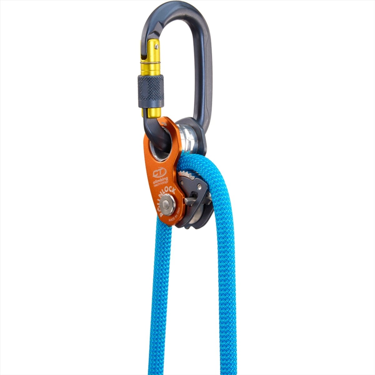 Climbing Technology ROLLNLOCK Pulley Ascender 3 in 1 Strumento per corda ultraleggero