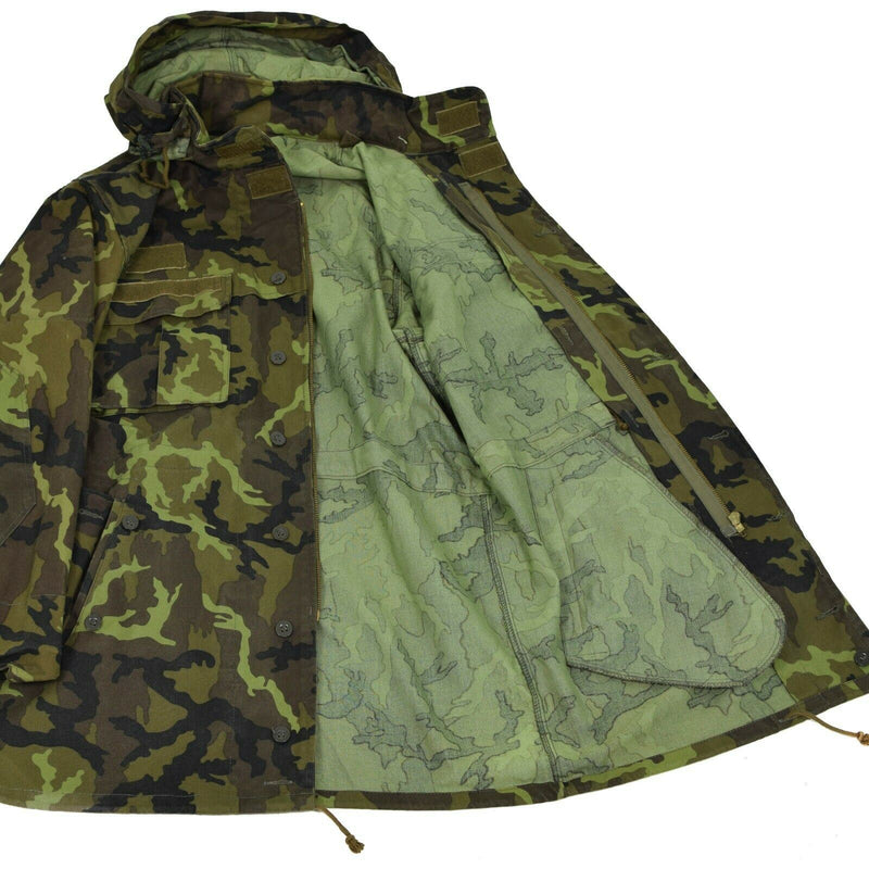 Combattimento militare dell'esercito ceco originale CZ 95 CAMATURA CAMA PARKA