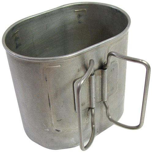 Original Swiss Army Trugs Vintage Aluminio Butterfly Cant Coppa Millana Militare Coppa