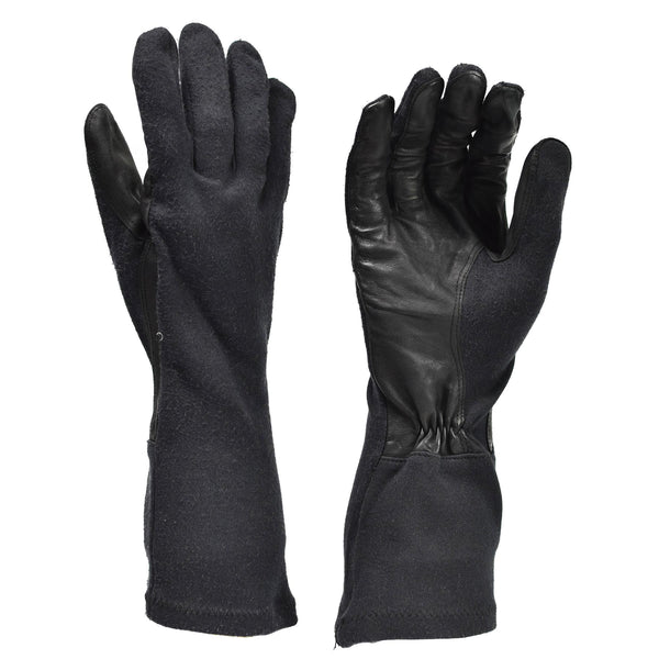 Germania originale Germania guanti lunghi Black Aramid Resistente al calore Overplus tattico