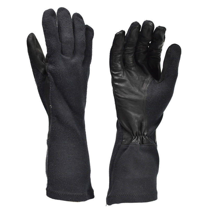 Germania originale Germania guanti lunghi Black Aramid Resistente al calore Overplus tattico