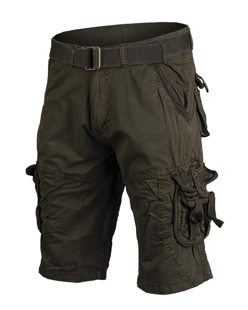MIL-TEC Brand Germania in stile vintage militare in preda a olivo pantaloncini d'oliva