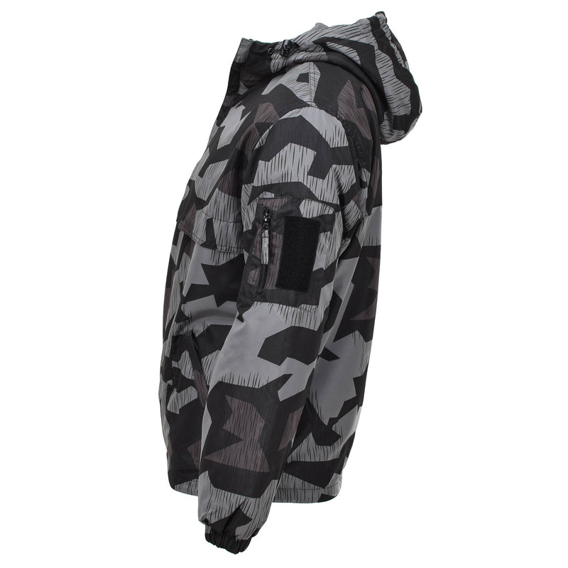 Giacca Anorak Mil-TEC Splinter Night Night camuffato con cappuccio con cappuccio sportivo con cappuccio