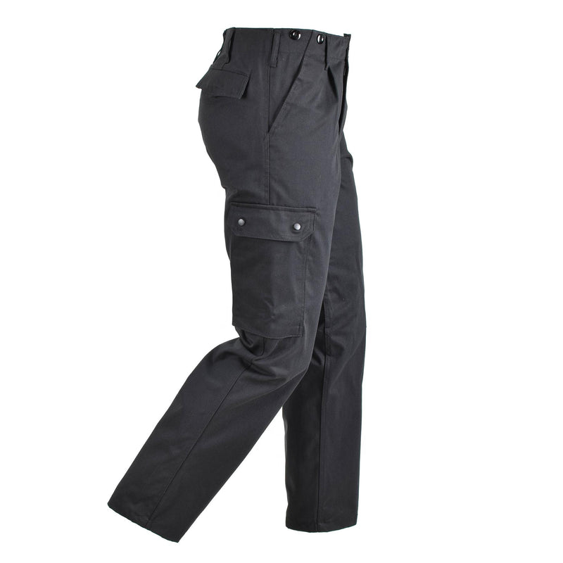 Pantaloni cargo bdu in stile tedesco bdu neri da combattimento durevoli uniformi classici pantaloni