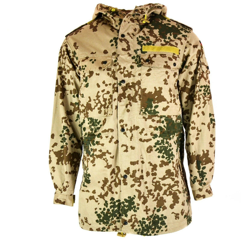 Guida giacca tedesca dell'esercito tedesco Parka Ermy Exercy Desert Combat Desert Tropic
