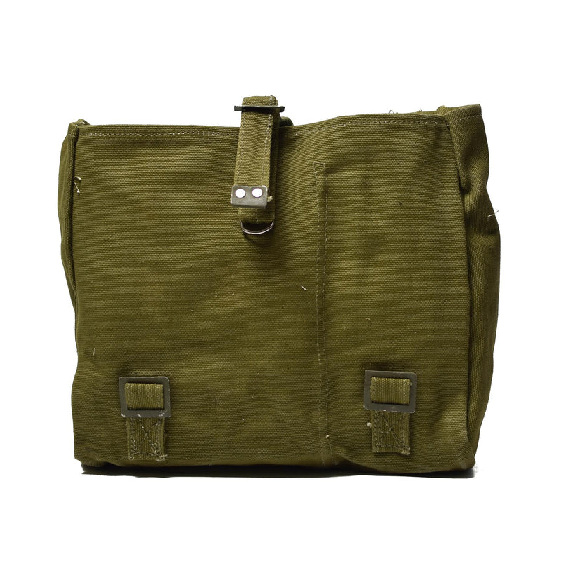 Esercito rumeno originale che trasporta la borsa militare in eccesso della spalla verde spalla