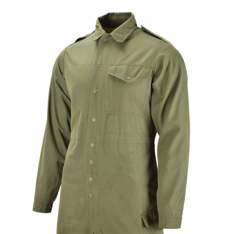 Original British Coverll Army Olive Green Suit Mechanics Salt -tulls OD