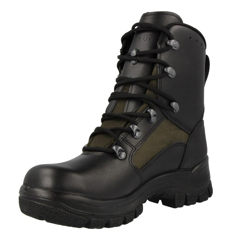 Stivali da combattimento militare generico tedesco in pelle tessili calzature da campo tattico nuovo