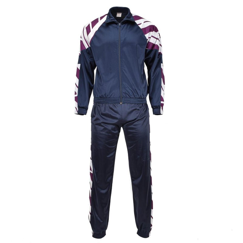 Pantaloni sportivi originali della scuola militare francese pantaloni a strisce escursionistiche