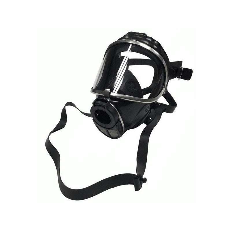 Autentico dragatore panorama nova face maschera pompiere gas pieno respiratore nero