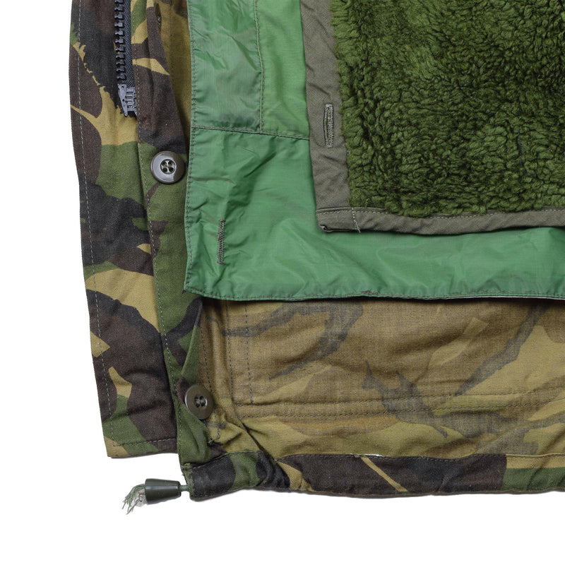 Giacca dell'esercito olandese originale M65 Parka militare impermeabile con trilamina
