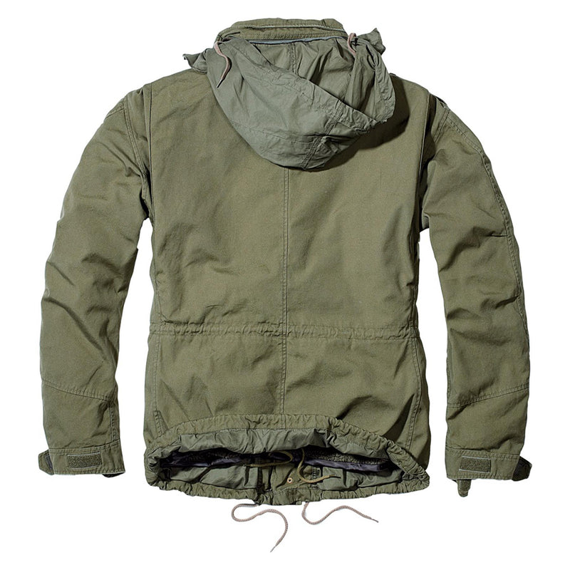 Brandit Classic M65 Giant Giant Giant Oliva in stile vintage militare