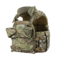 M-TAC Corset Elite Supporto per piastra tattica MOLLE a sgancio rapido MTP Camo