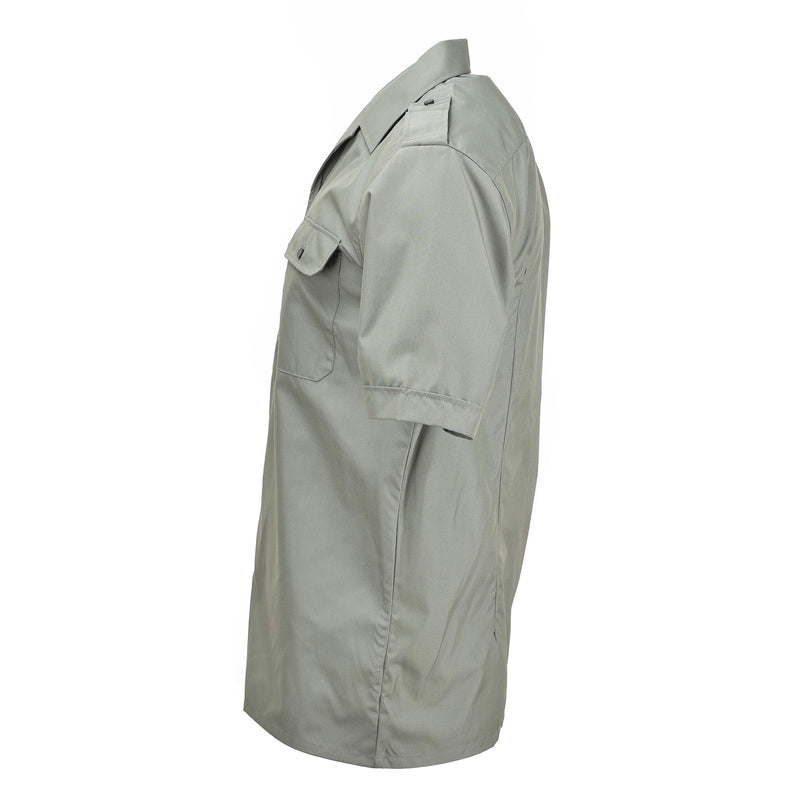 Shirt armata navi spagnoli marittimi marines a maniche corte oliva camicia formale nuova