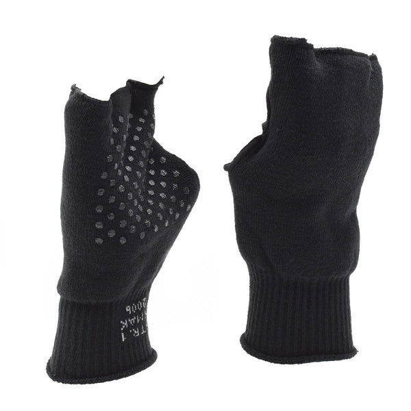 Guanti neri danesi originali Danesi più caldi senza finger non slip army Nuovo