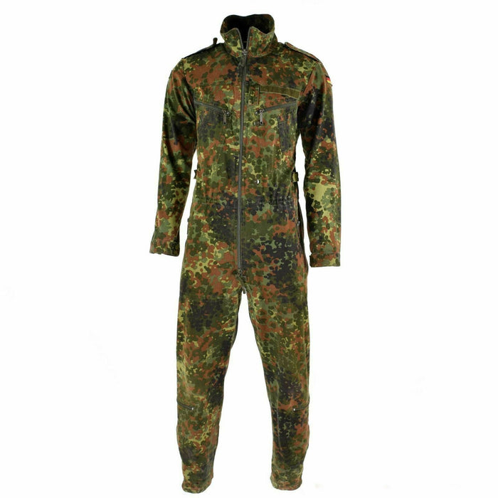 Tuta da combattimento per cisterna da combattimento originale mimetica flecktarn dell'esercito tedesco - GoMilitar
