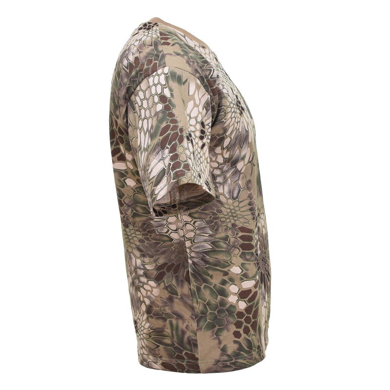 MFH Brand U.S. T-shirt Milit Serro sottosuolo Snake Snake FG Camo Layer