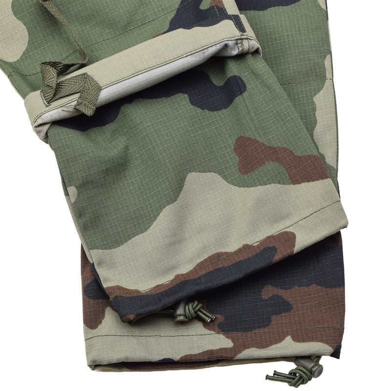 Tacgear marchio pantaloni da combattimento in stile militare francese cce camo ripstop cargo tactical