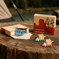 Mil-Tec Cowboy Matches Strike Anywhere Design 100 pezzi Accendifuoco da campeggio