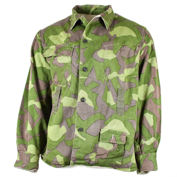 Giacca di abiti reversibili M-62 uniforme m-62 dell'esercito finlandese originale di grandi dimensioni di grandi dimensioni