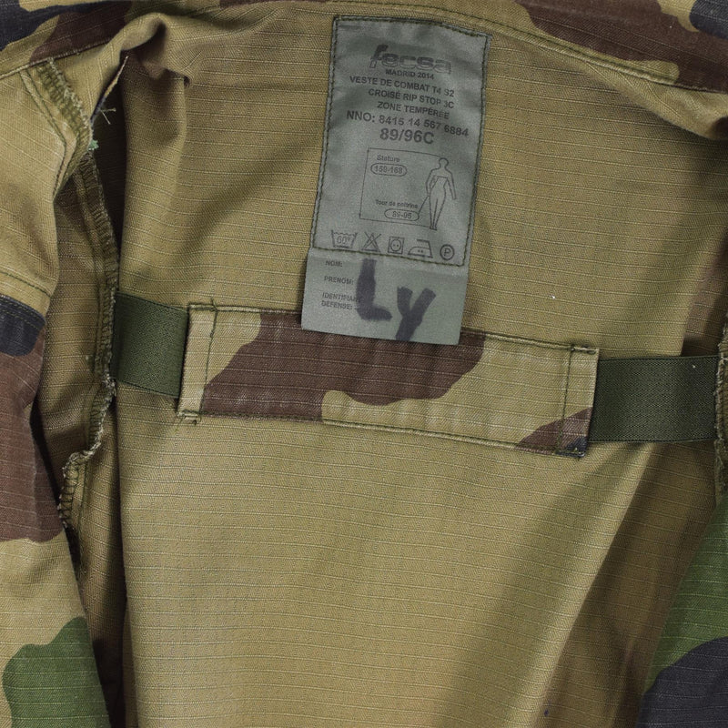 Guida vera eliminazione dell'esercito francese CCE CAMO COMBATTO MILITARIO PARCA SATEEN FELIN T4