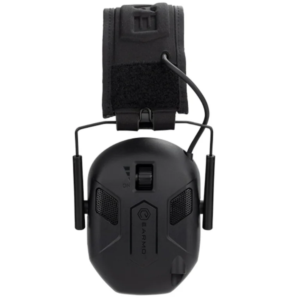 Protezione acustica elettronica EARMOR M300X 24 dB NRR da lavoro all'aperto fogliame verde