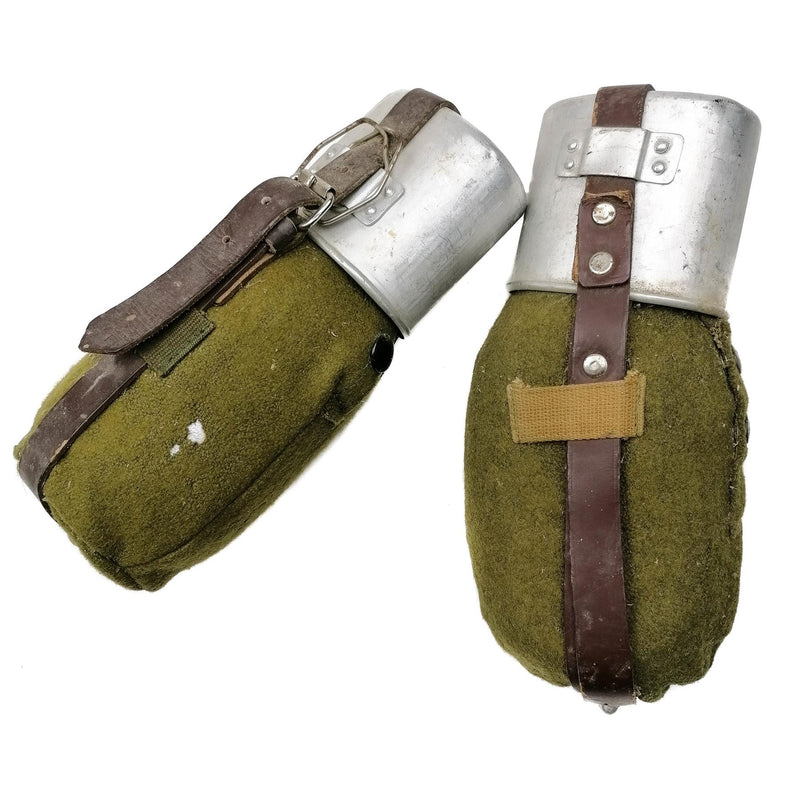 Autentica coppa della mensa dell'esercito rumeno Coppa di acqua vintage retrò come nuovo
