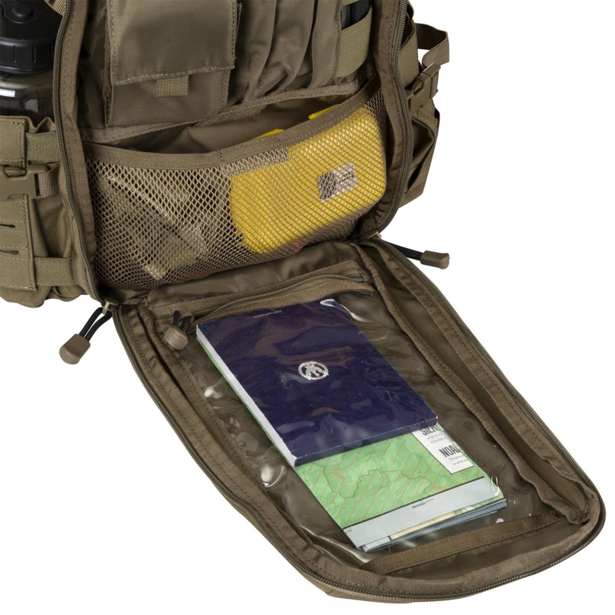 Zaino tattico Direct Action Dust 20L tagliato al laser MOLLE durevole adattivo verde